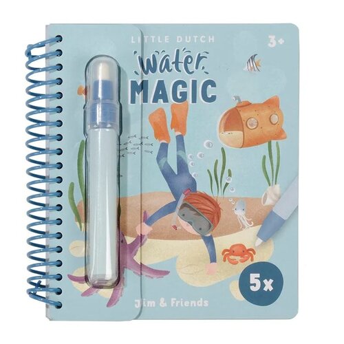 Little Dutch Waterkleurboek Jim & Friends