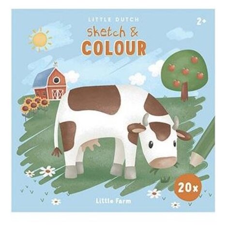 Little Dutch Kleurboek Little Farm Little Dutch Kleurboek Little Farm