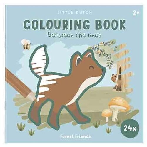 Little Dutch Kleurboek - Forest Friends Little Dutch Kleurboek - Forest Friends
