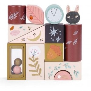 Moulin Roty Stack-up activity cubes Après la Pluie