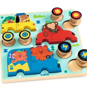 Djeco Puzzel & Rol Kleur