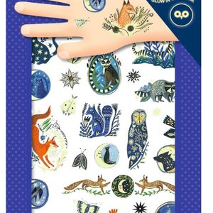 Djeco Tattoos - Nachtelijke reflecties (GITD)
