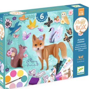 Djeco Knutseldoos - Fluffy box (6-10j)