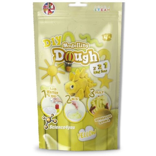 Science4you Science4you Modelling Dough Yellow DIY