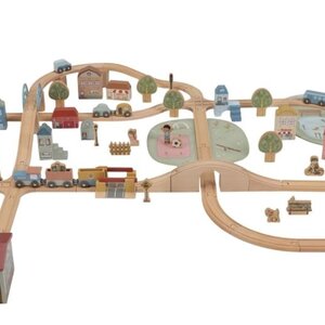 Little Dutch Houten treinbaan – XL