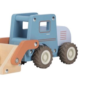 Little Dutch Houten bulldozer – Blauw