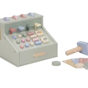 Little Dutch Houten kassa met scanner en pinpaslezer