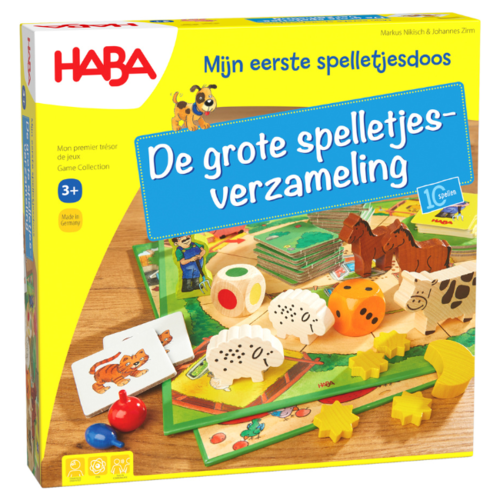 Haba Mijn eerste spelletjesdoos - De grote spelletjesverzameling