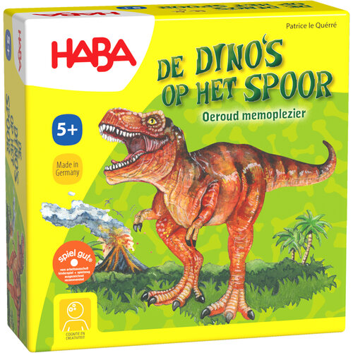 Haba Super Mini Spel - De dino's op het spoor
