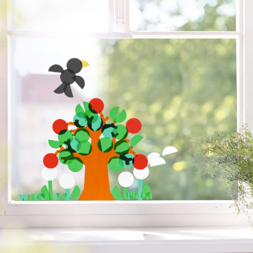 Haba Knutselset - Raamdecoratie Seizoenen