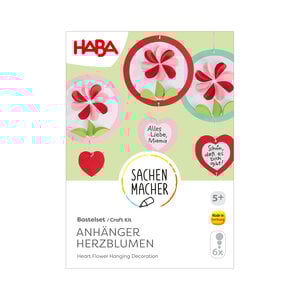Haba Knutselset - Hangers Hartbloemen