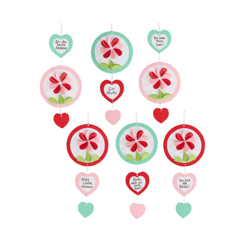 Haba Knutselset - Hangers Hartbloemen