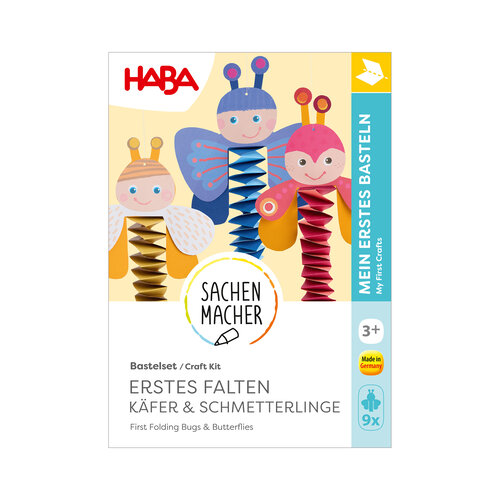 Haba Knutselset - Eerste keer vouwen 'Kevers en vlinders'