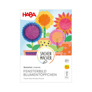 Haba Knutselset - Raamdecoratie Bloempot