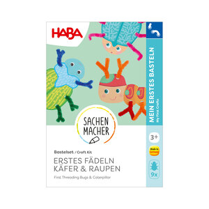 Haba Knutselset - Eerste keer rijgen 'Kevers en rupsen'