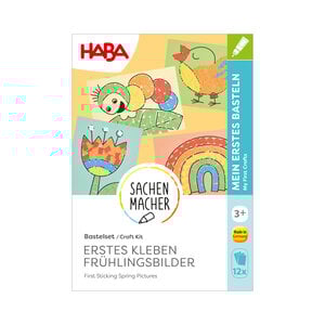 Haba Knutselset - Eerste keer lijmen 'Lenteafbeeldingen'