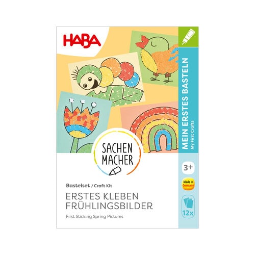 Haba Knutselset - Eerste keer lijmen 'Lenteafbeeldingen'
