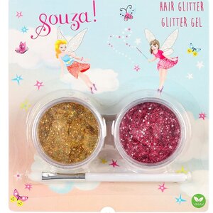 Souza Haar glitter set