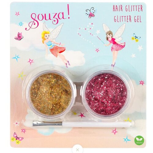 Souza Haar glitter set