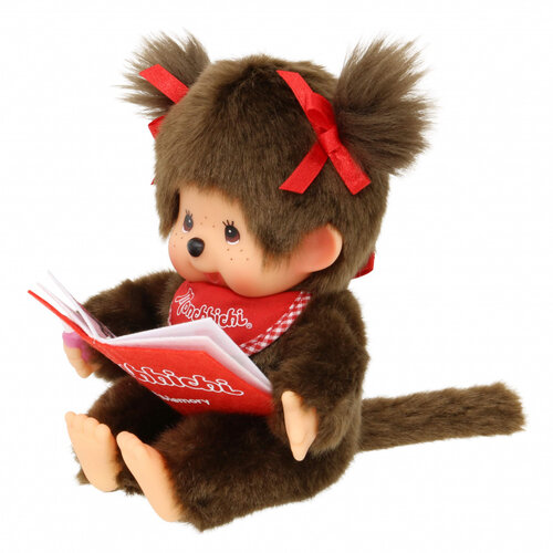 Monchhichi Monchhichi - Meisje met boek (20 cm)