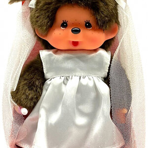 Monchhichi Monchhichi - Meisje Bruid (20cm)