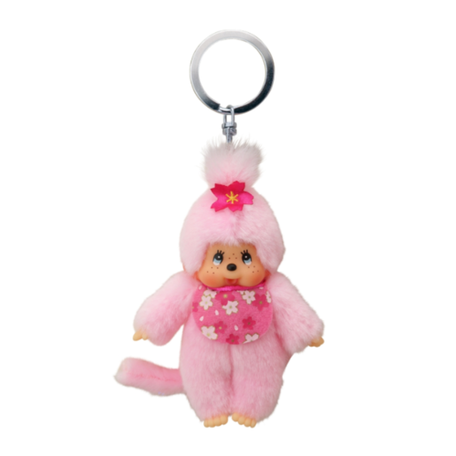 Monchhichi Monchhichi - Sleutelhanger Cherry Blossom (10cm) Monchhichi Monchhichi - Sleutelhanger Cherry Blossom (10cm)