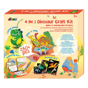 Avenir Activity Kit - 4-in-1 Dinosaurus Set