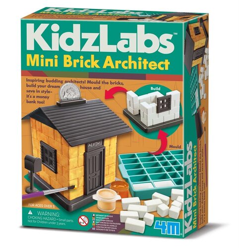 4m Kidzlabs - Architectuur Met Mini-Bakstenen