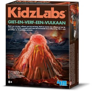 4m Kidzlabs - Giet en verf een vulkaan