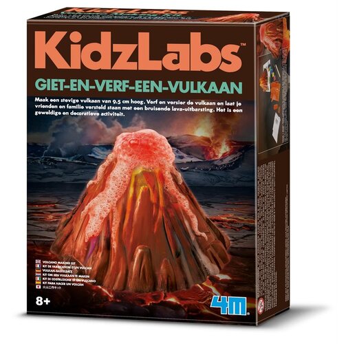 4m Kidzlabs - Giet en verf een vulkaan
