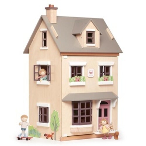 Tender leaf Poppenhuis - Villa Foxtail (44x37.5x71) + 1 SET MEUBELS