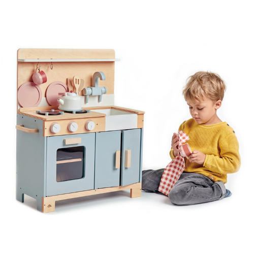 Tender leaf Houten Speelgoedkeuken (52x23.5x65cm)