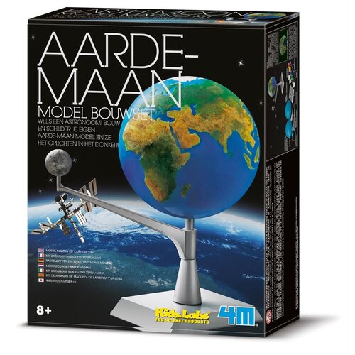 4m Kidzlabs - Aarde-maan Model Bouwset