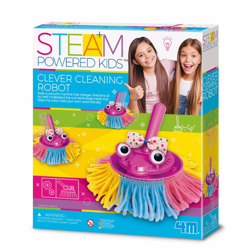 4m STEAM - Schoonmaakrobot bouwen