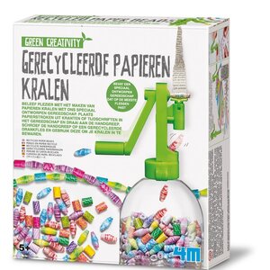 4m Green Creativity - Gerecycleerde Papieren Kralenketting
