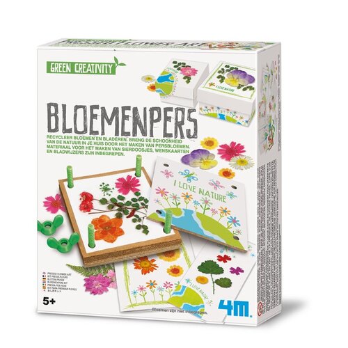 4m Green Creativity - Bloemenpers
