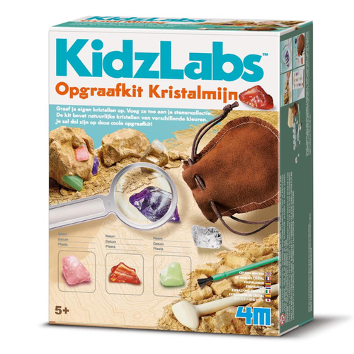 4m Kidzlabs - Opgraafkit Kristalmijn