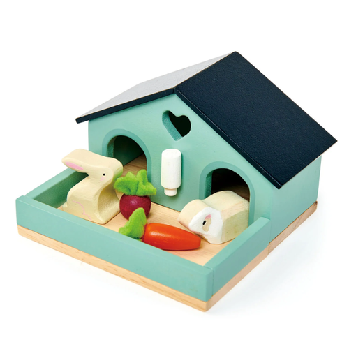 Tender leaf TL Poppenhuis Meubels - Huisdierenset Konijnen