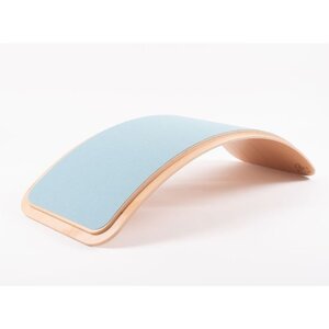 We Rock Wobble board met grijsblauwe vilt