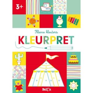 Standaard Uitgeverij Kleurpret tent 3+ rood Standaard Uitgeverij Kleurpret tent 3+ rood