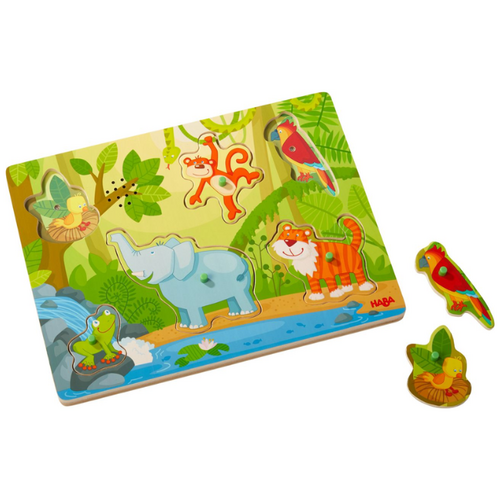 Haba Geluidenpuzzel "In de jungle"