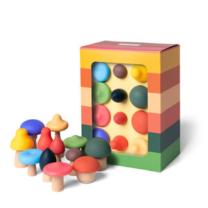 Paddenstoelen  veelkleurig