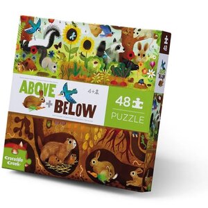 Crocodile Creek Crocodile Creek - puzzel above and below Backyard Discovery - 48 stuks Crocodile Creek Crocodile Creek - puzzel above and below Backyard Discovery - 48 stuks