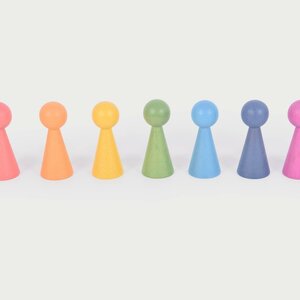 Tickit Tickit Regenboog Houten Figuren