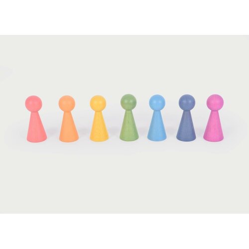 Tickit Tickit Regenboog Houten Figuren
