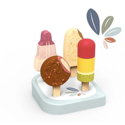 Speedy Monkey IJssalon met 4 ijsjes