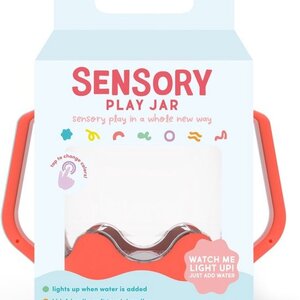 glopals Sensory play cup coral