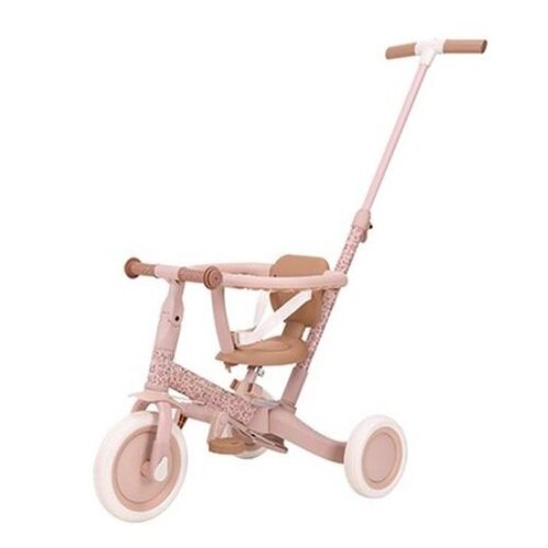 Little Dutch 4 in 1 Driewieler met duwstang Fairy Floral