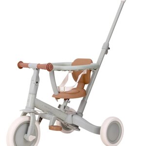 Little Dutch 4 in 1 Driewieler met duwstang groen Little Dutch 4 in 1 Driewieler met duwstang groen