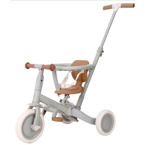 Little Dutch 4 in 1 Driewieler met duwstang groen